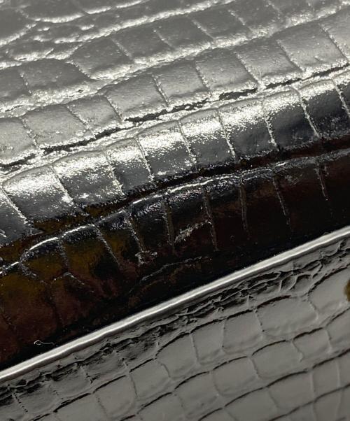 TOUT Y EST（トゥティエ）TOUT Y EST (トゥティエ) SAC LOQUET CROCO BLACK ブラックの古着・服飾アイテム