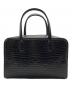 TOUT Y EST（トゥティエ）の古着「SAC LOQUET CROCO BLACK」｜ブラック