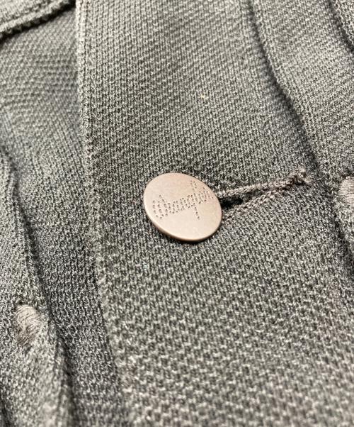 Wrangler（ラングラー）Wrangler (ラングラー) ATON (エイトン) カノコ トラッカージャケット ブラック サイズ:4の古着・服飾アイテム