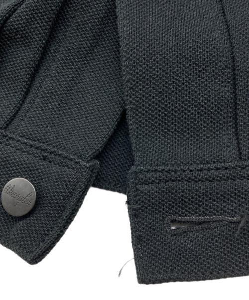 Wrangler（ラングラー）Wrangler (ラングラー) ATON (エイトン) カノコ トラッカージャケット ブラック サイズ:4の古着・服飾アイテム