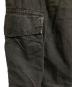 中古・古着 STONE ISLAND (ストーンアイランド) BRUSHED COTTON CANVAS OLD EFFECT CARGO PANTS ブラック サイズ:30：18000円