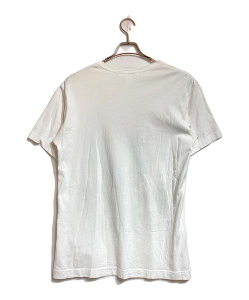 COMME des GARCONS SHIRT（コムデギャルソンシャツ）COMME des GARCONS SHIRT (コムデギャルソンシャツ) KAWS (カウズ) プリントTシャツ ホワイト サイズ:Lの古着・服飾アイテム