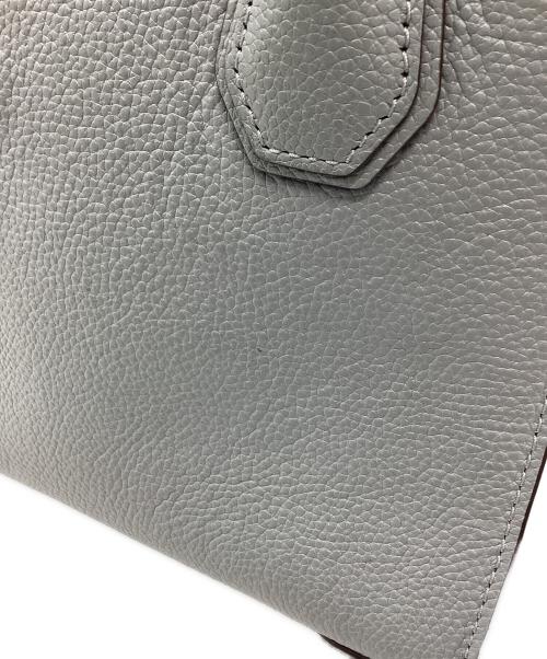 MICHAEL KORS（マイケル・コース）MICHAEL KORS (マイケルコース) Mercer Medium Pebbled Leather Crossbody Bag(マーサーミディアムぺブルドレザークロスボディバッグ) ブルーの古着・服飾アイテム