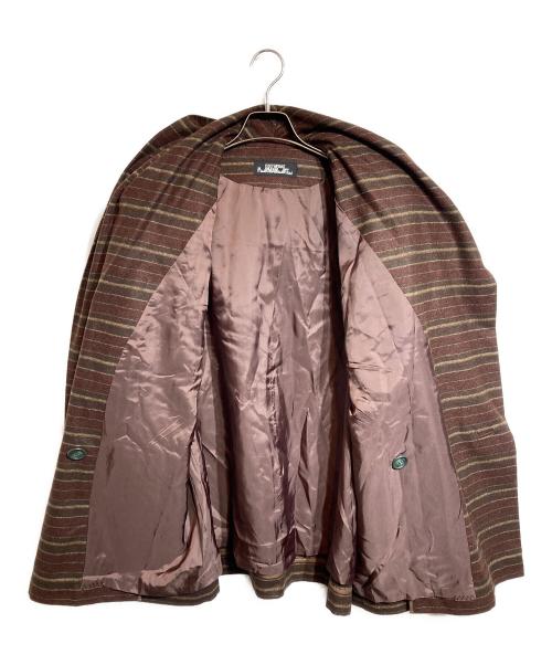 ISSEY MIYAKE PERMANENTE（イッセイミヤケ ペルマネンテ）ISSEY MIYAKE PERMANENTE (イッセイミヤケ ペルマネンテ) フーデッドジャケット ブラウン サイズ:Freeの古着・服飾アイテム