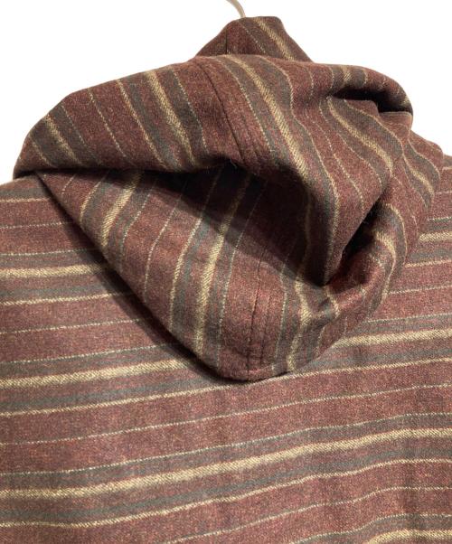 ISSEY MIYAKE PERMANENTE（イッセイミヤケ ペルマネンテ）ISSEY MIYAKE PERMANENTE (イッセイミヤケ ペルマネンテ) フーデッドジャケット ブラウン サイズ:Freeの古着・服飾アイテム