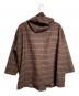 ISSEY MIYAKE PERMANENTE (イッセイミヤケ ペルマネンテ) フーデッドジャケット ブラウン サイズ:Free：18000円
