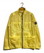 STONE ISLANDストーンアイランド）の古着「Lamy Flock Jacket」｜イエロー