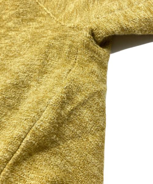 STONE ISLAND（ストーンアイランド）STONE ISLAND (ストーンアイランド) ニットブルゾン イエロー サイズ:XLの古着・服飾アイテム