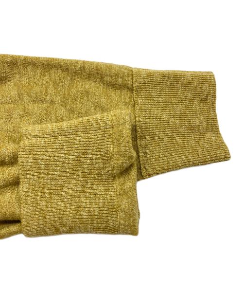 STONE ISLAND（ストーンアイランド）STONE ISLAND (ストーンアイランド) ニットブルゾン イエロー サイズ:XLの古着・服飾アイテム