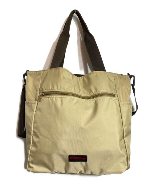 BRIEFING（ブリーフィング）BRIEFING (ブリーフィング) BEAMS (ビームス) LEOPARD DUAL TOTE ベージュの古着・服飾アイテム