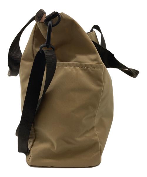 BRIEFING（ブリーフィング）BRIEFING (ブリーフィング) BEAMS (ビームス) LEOPARD DUAL TOTE ベージュの古着・服飾アイテム