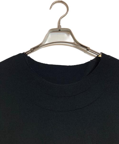 A POC ISSEY MIYAKE（エイポックイッセイミヤケ）A POC ISSEY MIYAKE (エイポックイッセイミヤケ) フラットガーメントニット ブラック サイズ:3の古着・服飾アイテム