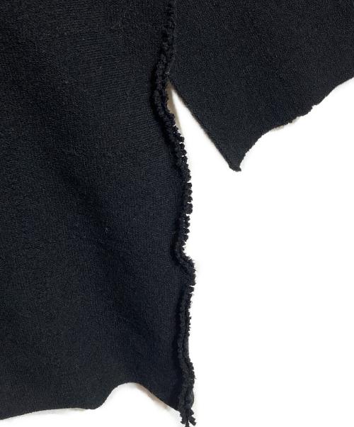 A POC ISSEY MIYAKE（エイポックイッセイミヤケ）A POC ISSEY MIYAKE (エイポックイッセイミヤケ) フラットガーメントニット ブラック サイズ:3の古着・服飾アイテム