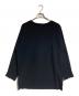 A POC ISSEY MIYAKE（エイポックイッセイミヤケ）の古着「フラットガーメントニット」｜ブラック
