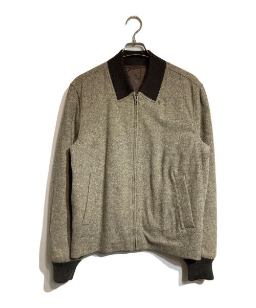 MARTIN MARGIELA（マルタン・マルジェラ）MARTIN MARGIELA (マルタン・マルジェラ) ウールジップブルゾン ブラウン サイズ:46の古着・服飾アイテム