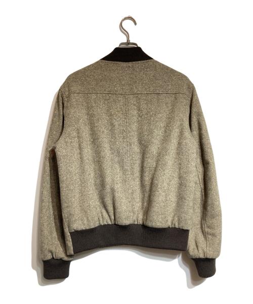 MARTIN MARGIELA（マルタン・マルジェラ）MARTIN MARGIELA (マルタン・マルジェラ) ウールジップブルゾン ブラウン サイズ:46の古着・服飾アイテム