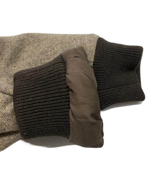 MARTIN MARGIELA（マルタン・マルジェラ）MARTIN MARGIELA (マルタン・マルジェラ) ウールジップブルゾン ブラウン サイズ:46の古着・服飾アイテム