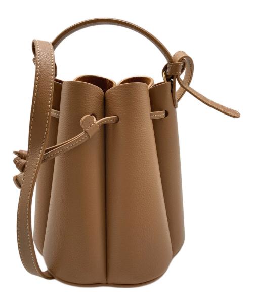 POLENE（ポレーヌ）POLENE (ポレーヌ) カヌレバッグ ブラウンの古着・服飾アイテム