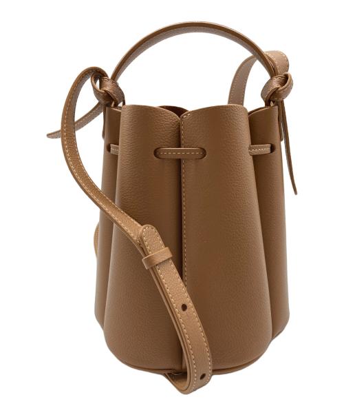 POLENE（ポレーヌ）POLENE (ポレーヌ) カヌレバッグ ブラウンの古着・服飾アイテム