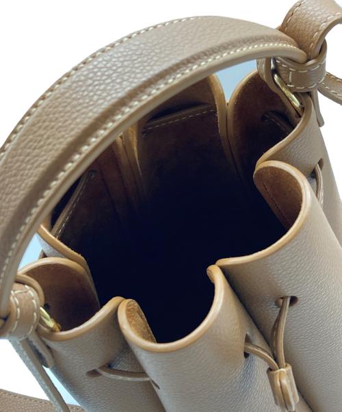 POLENE（ポレーヌ）POLENE (ポレーヌ) カヌレバッグ ブラウンの古着・服飾アイテム