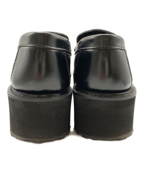 Caminando（カミナンド）Caminando (カミナンド) プラットフォームビットローファー ブラック サイズ:7の古着・服飾アイテム