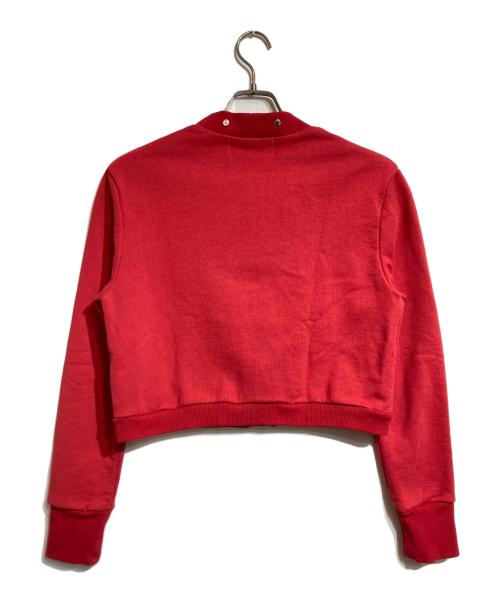 THE HAND SOME（ハンサム）THE HAND SOME (ハンサム) スウェットカーディガン レッド サイズ:Freeの古着・服飾アイテム