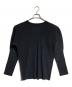 HOMME PLISSE ISSEY MIYAKE（オム プリッセ イッセイ ミヤケ）の古着「BASICSカットソー」｜ブラック