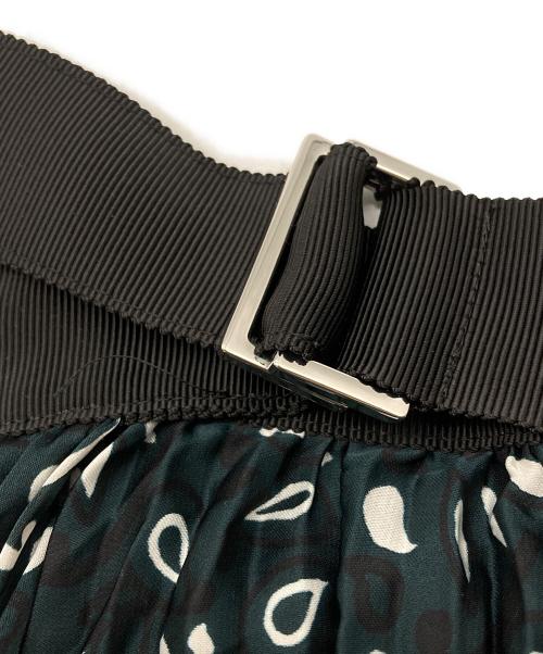 sacai（サカイ）sacai (サカイ) バンダナ柄ラップスカート ネイビーの古着・服飾アイテム