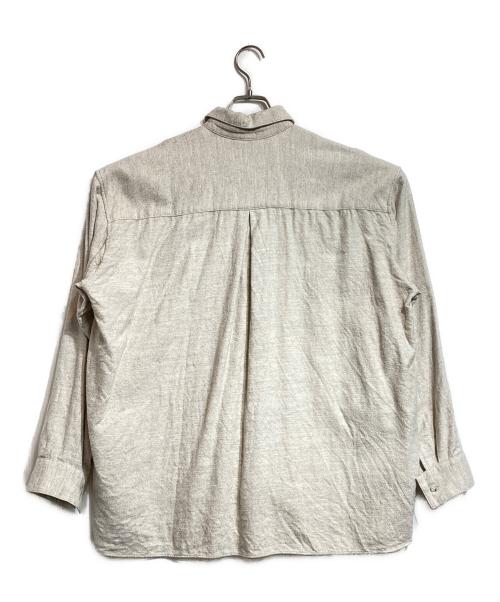 POLYPLOID（ポリプロイド）POLYPLOID (ポリプロイド) SHIRT JACKET ベージュ サイズ:2の古着・服飾アイテム
