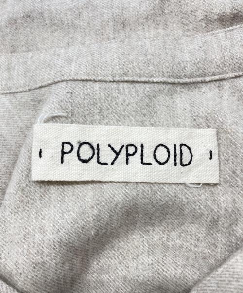 POLYPLOID（ポリプロイド）POLYPLOID (ポリプロイド) SHIRT JACKET ベージュ サイズ:2の古着・服飾アイテム