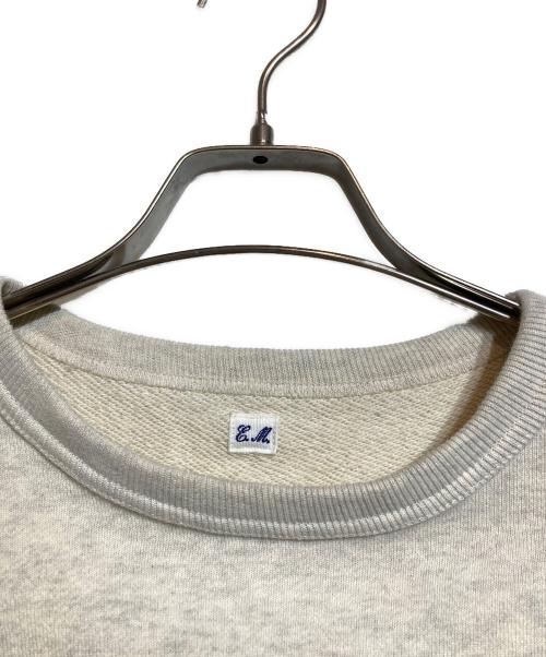 Ets MATERIAUX（マテリオ）Ets MATERIAUX (マテリオ) ROUND BODY C/N スウェット グレー サイズ:1の古着・服飾アイテム