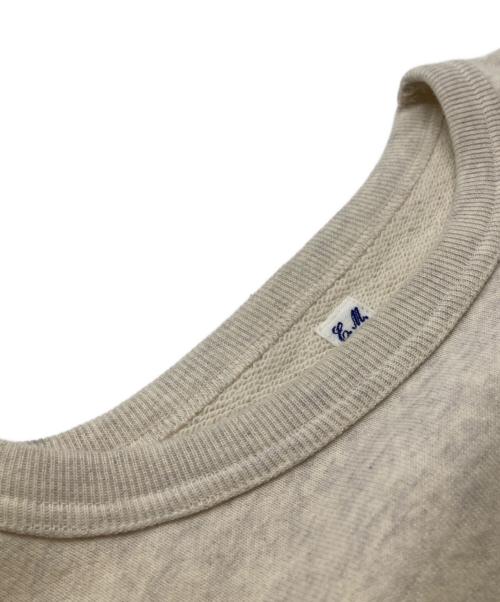 Ets MATERIAUX（マテリオ）Ets MATERIAUX (マテリオ) ROUND BODY C/N スウェット グレー サイズ:1の古着・服飾アイテム