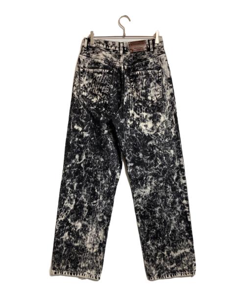 DRIES VAN NOTEN（ドリスヴァンノッテン）DRIES VAN NOTEN (ドリスヴァンノッテン) アシッドウォッシュデニムパンツ ブラック サイズ:30の古着・服飾アイテム