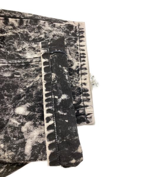 DRIES VAN NOTEN（ドリスヴァンノッテン）DRIES VAN NOTEN (ドリスヴァンノッテン) アシッドウォッシュデニムパンツ ブラック サイズ:30の古着・服飾アイテム