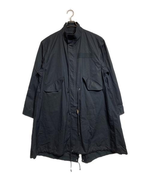 sacai（サカイ）sacai (サカイ) モッズコート ブラック サイズ:3の古着・服飾アイテム