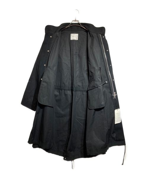 sacai（サカイ）sacai (サカイ) モッズコート ブラック サイズ:3の古着・服飾アイテム