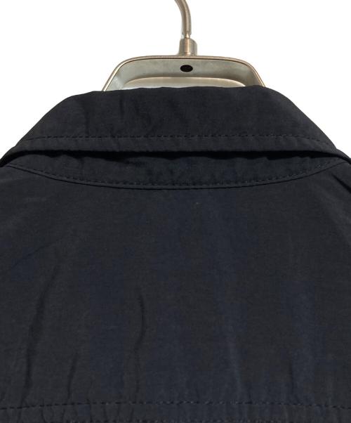 COMME des GARCONS HOMME（コムデギャルソン オム）COMME des GARCONS HOMME (コムデギャルソン オム) ナイロンタイプライター S/S SHIRT ブラック サイズ:Lの古着・服飾アイテム