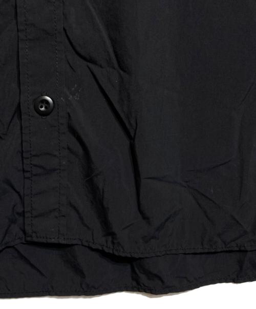 COMME des GARCONS HOMME（コムデギャルソン オム）COMME des GARCONS HOMME (コムデギャルソン オム) ナイロンタイプライター S/S SHIRT ブラック サイズ:Lの古着・服飾アイテム