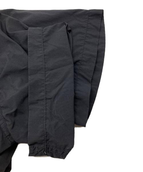 COMME des GARCONS HOMME（コムデギャルソン オム）COMME des GARCONS HOMME (コムデギャルソン オム) ナイロンタイプライター S/S SHIRT ブラック サイズ:Lの古着・服飾アイテム