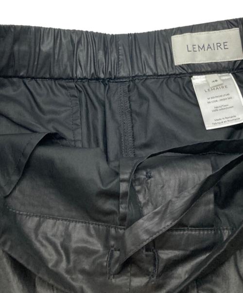 LEMAIRE（ルメール）LEMAIRE (ルメール) JINGHI SAS pants ブラック サイズ:48の古着・服飾アイテム