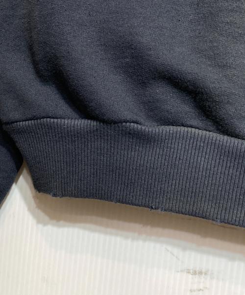 Acne studios（アクネ ストゥディオス）Acne studios (アクネ ストゥディオス) ロゴフーディセーター ネイビー サイズ:XSの古着・服飾アイテム