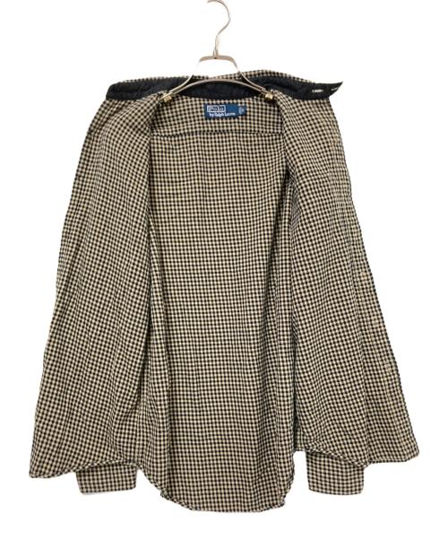 POLO RALPH LAUREN（ポロ・ラルフローレン）POLO RALPH LAUREN (ポロ・ラルフローレン) エルボーパッチシャツ ベージュ サイズ:Sの古着・服飾アイテム