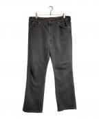 LEVI'Sリーバイス）の古着「USA製517先染ブラックデニムパンツ」｜ブラック