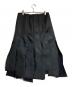 COMME des GARCONS (コムデギャルソン) ポリエステル裁断スカート ブラック サイズ:M：20000円