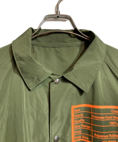 KOLOR（カラー）KOLOR (カラー) コーチジャケット オリーブ サイズ:3の古着・服飾アイテム