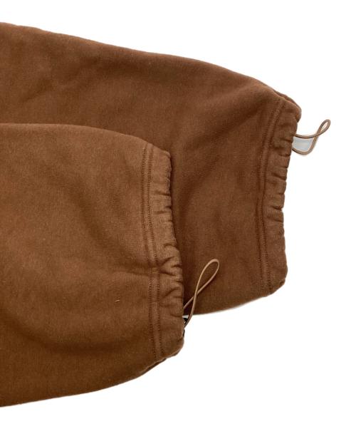 SOFTHYPHEN（ソフトハイフン）SOFTHYPHEN (ソフトハイフン) タックスウェットパンツ ブラウン サイズ:04の古着・服飾アイテム