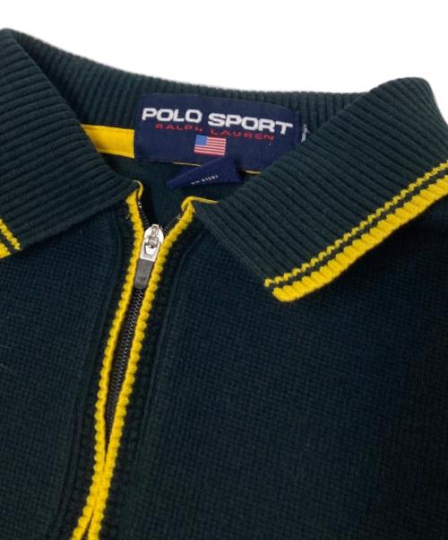 POLO SPORT（ポロスポーツ）POLO SPORT (ポロスポーツ) ポロシャツ ブラック サイズ:Mの古着・服飾アイテム