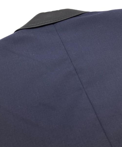 TOGA VIRILIS（トーガ ビリリース）TOGA VIRILIS (トーガ ビリリース) カラー切替テーラードジャケット ネイビー サイズ:46の古着・服飾アイテム