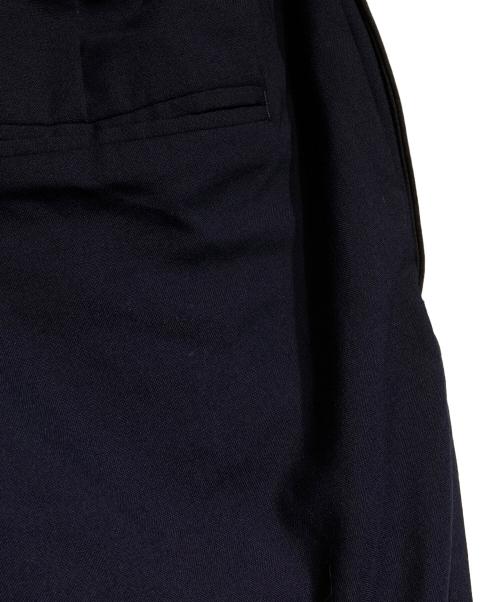 TOGA VIRILIS（トーガ ビリリース）TOGA VIRILIS (トーガ ビリリース) スタッズ２タックスラックス ネイビー サイズ:44の古着・服飾アイテム