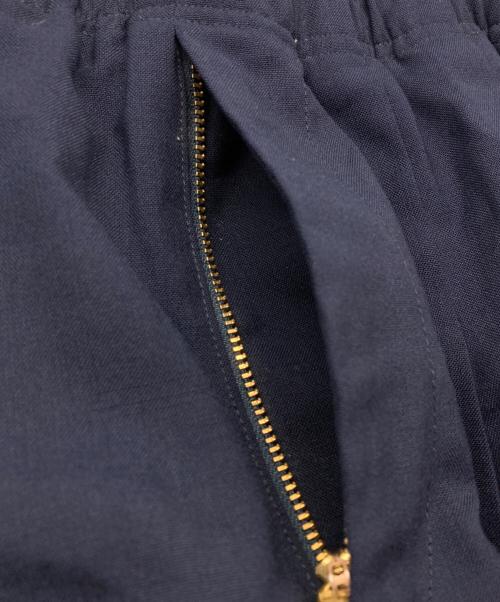 TOGA VIRILIS（トーガ ビリリース）TOGA VIRILIS (トーガ ビリリース) スタッズ２タックスラックス ネイビー サイズ:44の古着・服飾アイテム